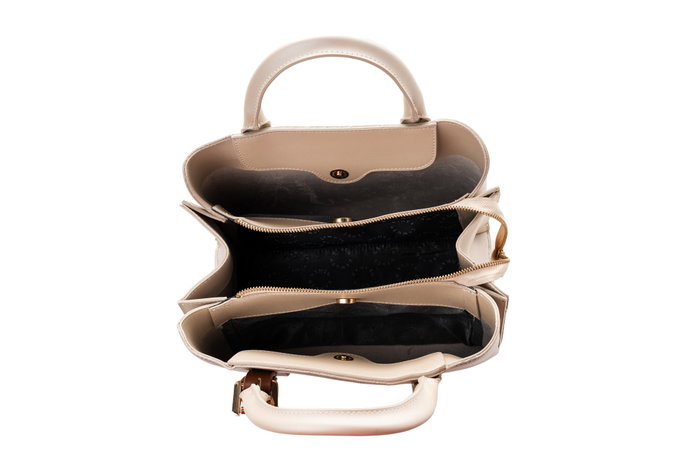 Vince Camuto Bolso Gold 36x26x11 cm, 100% Piel de Polivinilo, Elegante y Versátil para Cualquier Ocasión